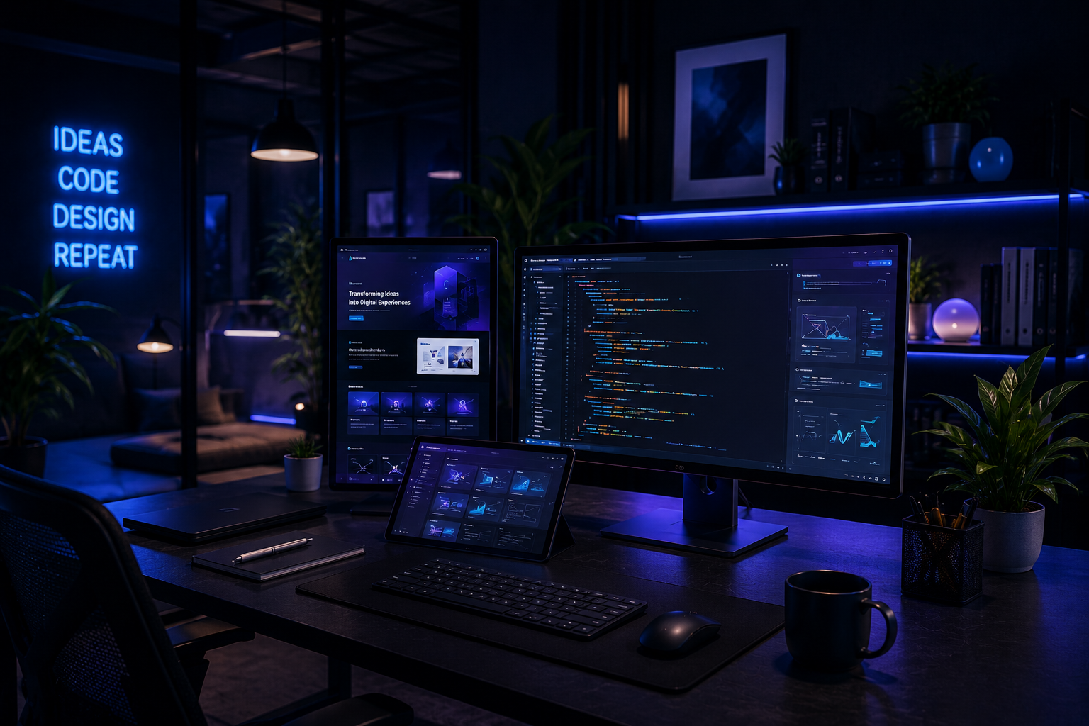 Artocyan workspace